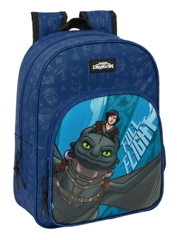CARTABLE INFANTIL AD.CARRO ENTRENAR A TU DRAGON 26X34X11CM