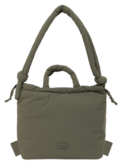 BOLSO MOCHILA MOOS CAPSULA ALMOFADADA VERDE 40X31X17CM