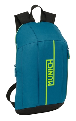 MINI MOCHILA ZIPER VERTICAL MUNICH LAND 22X39X10CM