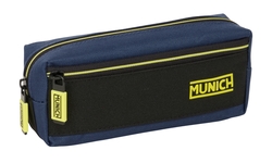 SMALL TRIPLE PORTFOLIO C/GOMA 22CM MUNICH TRACK 22X8.5X6CM