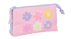 PORTATODO TRIPLE SAFTA BOUQUET 22X12X3CM
