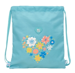 SACO MOCHILA RECICLANDO MOOS FIORI 35X40X1CM