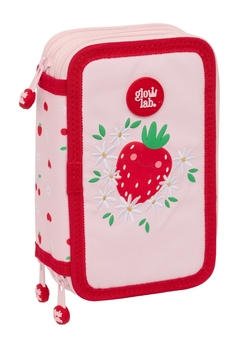 PLUMIER TRIPLE 37 PCS GLOWLAB FRUTITAS 12,5X19,5X5,5CM