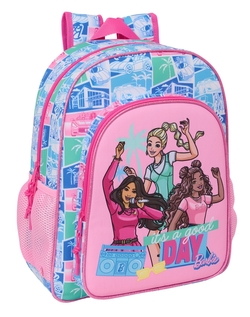 MOTXILA JUNIOR ADAPT.CARRO BARBIE 32X38X12CM
