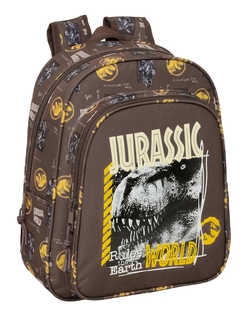 MOCHILA INFANTIL ADAPT.CARRO JURASSIC WORLD 27X33X10CM