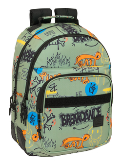 CARTABLE DOUBLE ADAPT.CARRO SAFTA GRAFFITI ZONE 32X42X15CM