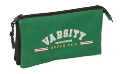ESTOJO TRIPLO BLACKFIT8 VARSITY 22X12X3CM