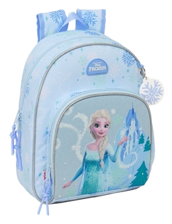MOTXILA INFANTIL ADAPT.CARRO FROZEN 28X34X10CM
