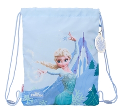 SACO PLANO JUNIOR FROZEN 26x34x1cm