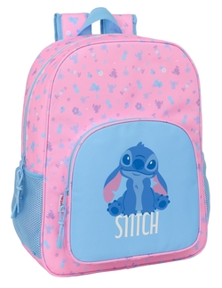 MOCHILA ADAPT.CARRO STITCH BRIGHT 33X42X14CM