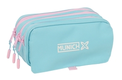 PORTATODO TRIPLE BIG MUNICH SKY 21,5x10x8cm