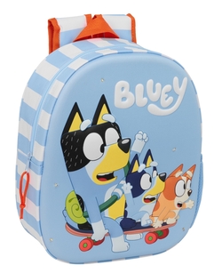 MOTXILA 3D AMB LEDS BLUEY 27X33X10CM