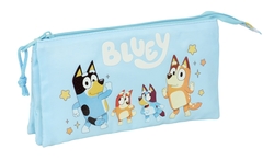 ESTOJO TRIPLO BLUEY READY 22X12X3CM