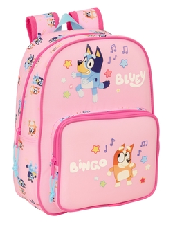 MOCHILA INFANTIL ADAPTABLE A CARRO BLUEY DANCE 26x34x11cm