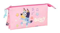 ESTOJO TRIPLO BLUEY DANCE 22X12X3CM