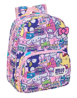 CARTABLE INFANTIL AD.CARRO HELLO KITTY & FRIENDS 26X34X11CM