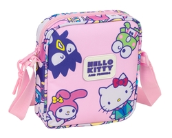 BOLSITO BANDOLERA HELLO KITTY & FRIENDS 16X18X4CM