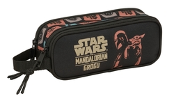 PORTATODO DOBLE MANDALORIAN & GROGU 21X8X6CM