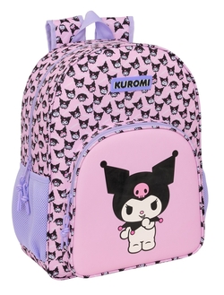 MOCHILA ADAPT.CARRO KUROMI 33X42X14CM