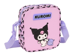 BOLSITO BANDOLERA KUROMI 16x18x4cm