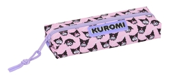 PORTATODO RECTANGULAR CON GOMA ELASTICA 22CM KUROMI 22x4x7cm