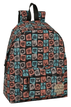 MOCHILA MANDALORIAN & GROGU 33x42x15cm