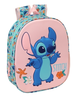 MOCHILA 3D STITCH 27x33x10cm