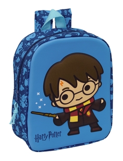 MOCHILA GUARDERIA 3D HARRY POTTER 22x27x10cm