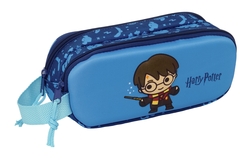 PORTATODO DOBLE 3D HARRY POTTER 21x8x6cm