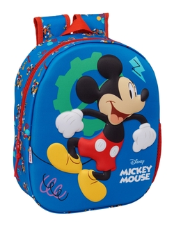 MOCHILA 3D MICKEY MOUSE 27x33x10cm