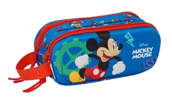 PORTATODO DOBLE 3D MICKEY MOUSE 21x8x6cm