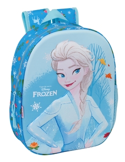 MOTXILA 3D FROZEN 3D 27X33X10CM