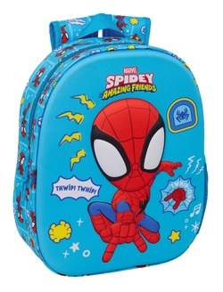 MOCHILA 3D SPIDEY 27x33x10cm