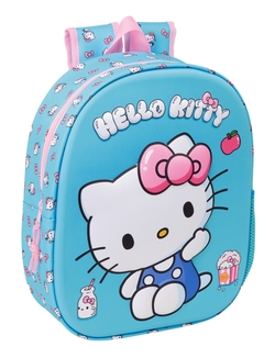 MOTXILA 3D HELLO KITTY 27X33X10CM