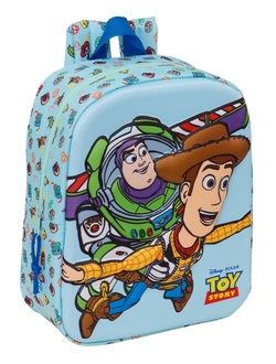 MOTXILA ESCOLA BRESSOL 3D TOY STORY 22X27X10CM