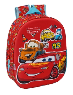 MOCHILA 3D CARS 27x33x10cm