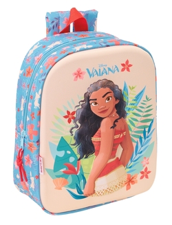 MOCHILA GUARDERIA 3D VAIANA 22x27x10cm