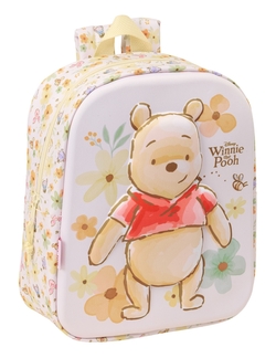MOCHILA PRE-ESCOLAR 3D WINNIE THE POOH 22X27X10CM