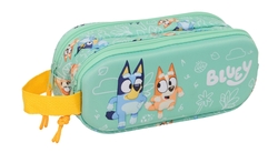 PORTATODO DOBLE 3D BLUEY 21x8x6cm