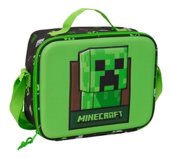 PORTAMERIENDAS NEVERA 3D MINECRAFT 25x19,5x9cm