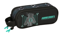 PORTATODO DOBLE MINECRAFT SCREEN 21X8X6CM