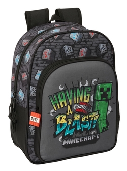 CARTABLE INFANTIL ADAPT.CARRO MINECRAFT GRAFFITI 26X34X11CM