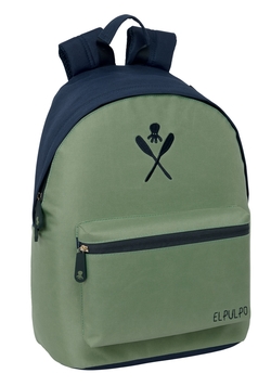 MOCHILA PARA PORTATIL 14,1 EL PULPO VERDE 31x41x16cm