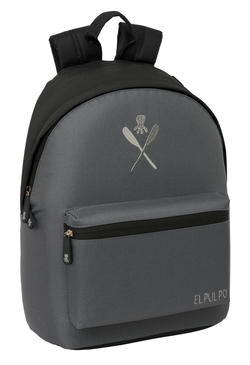 MOCHILA PARA PORTATIL 14,1 EL PULPO CARBON 31x41x16cm