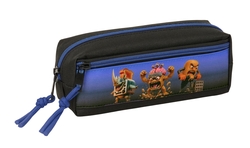 ETUI TRIPLE PEQ. C/GOMA EL. 22CM BRAINROT 22X8,5X6CM