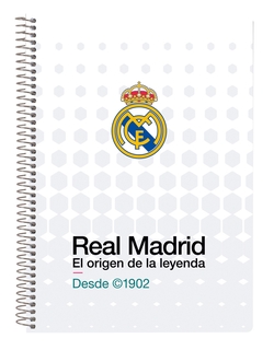 CADERNO 4º 80H T. DURA REAL MADRID EQ. 26/27 15,5X22X1CM