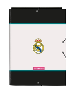 CARPETA Fº 3 SOLAPES REAL MADRID EQ. 26/27 26X33,5X2,5CM