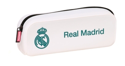 ETUI CUADRADO SILICONA REAL MADRID 18,5X7,5X5,5CM