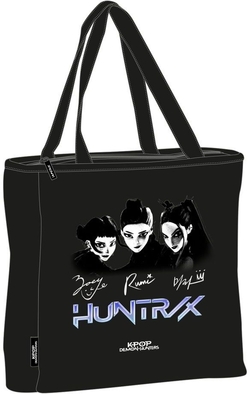 TOTE BAG AVEC FERMETURE ÉCLAIR KPOP SOUL 36X6,5X38CM