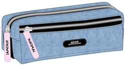 ESTOJO TRIPLO PEQ. C/BORRACHA 22CM KPOP HUNTRIX 22X8,5X6CM